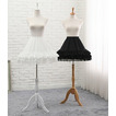 Schwarz / weiß Lolita Tüll Petticoat, Cosplay Petticoat, geschwollener Tüllrock, flauschiger Petticoat, Ballett-Tutu-Rock. 45CM