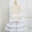 Lolita-Vogelkäfig-Petticoat, verstellbarer Volant-Petticoat, Länge 55 cm