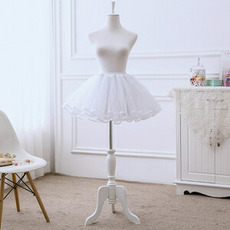 Lolita Cosplay Kurzes Kleid Petticoat Ballett, Hochzeitskleid Krinoline, Kurzer Petticoat 36CM