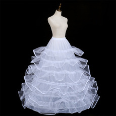 Lolita-Petticoat Übergroßer Petticoat für den Alltag mit Bügeln, elastischer Taille, verstellbarer Petticoat mit Puff