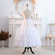 Hochzeitskleid Maxi Petticoat Rüschen Petticoat Hochzeits-Petticoat