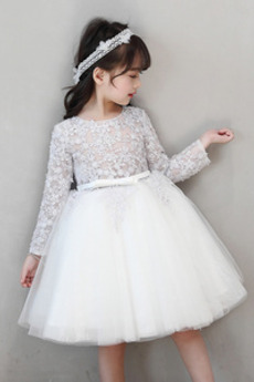 Tüll Hochzeit Glamourösen Schaukel T Hemd Kleine Mädchen Kleid