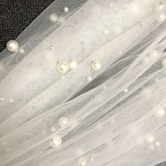 Brautschleier der königlichen Kathedrale, der handgemachten Perlenschleier heiratet - Seite 6
