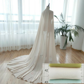 Chiffon langen Schal einfache elegante Hochzeitsjacke 2 Meter lang - Seite 8