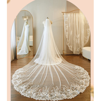 Spitze Hochzeit Schleier Vintage Kathedrale Schleier Braut Luxus Schleier - Seite 3