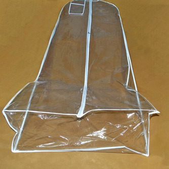 Brautkleid Tasche verlängert verdickt transparent Brautkleid nachgestellte Staubschutz Aufbewahrungstasche PVC - Seite 3