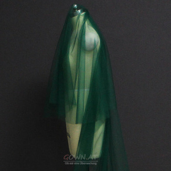 Grüner Hochzeitsschleier moslemischer Brautschleier Abdeckungsgesichtsschleier 3M - Seite 4