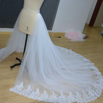 Abnehmbarer Hochzeitskleid-Tüllrock Abnehmbare Accessoires des Brautrocks in benutzerdefinierter Größe - Seite 2