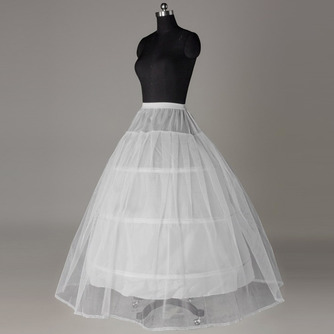 Elastische Taille Drei Felgen Standard Klassisch Starkes Netz Hochzeit Petticoat - Seite 1