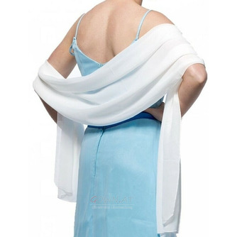 Abendkleid Schal Chiffonschal Schal mit Sonnenschutz langer Schal 200CM - Seite 3