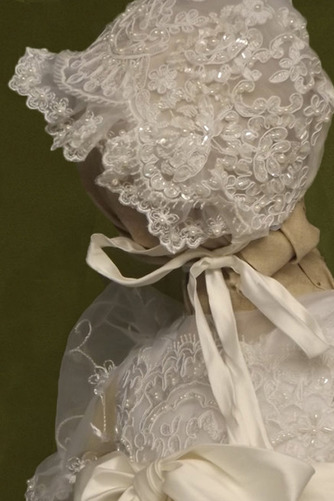 hoch gedeckt Laterne Juwel Trichter Satiniert Blumenmädchen kleid - Seite 3
