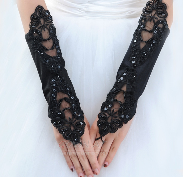 Spitze Glamouröse multifunktionale Geeignete Outdoor Hochzeit Handschuhe